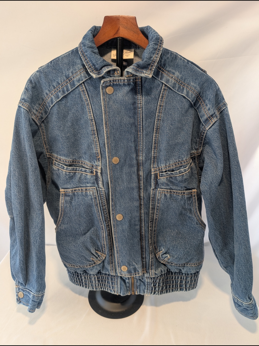 Universal Thread Women's XS Light Blue Denim Shirt Jacket